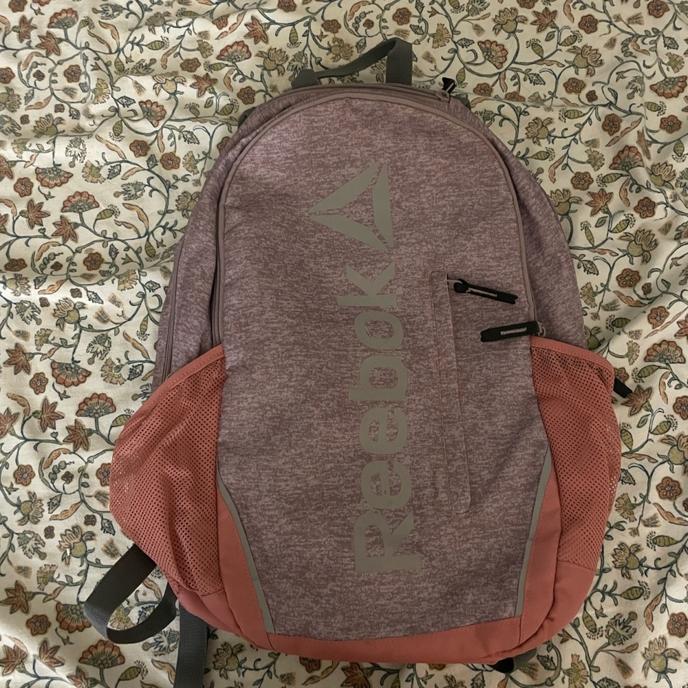 Reebok Purple and Pink Backpack